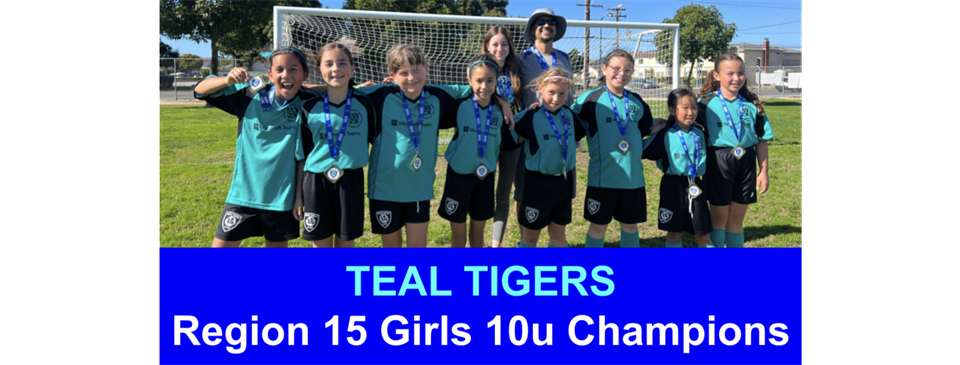 G10u Champions - TEAL TIGERS!