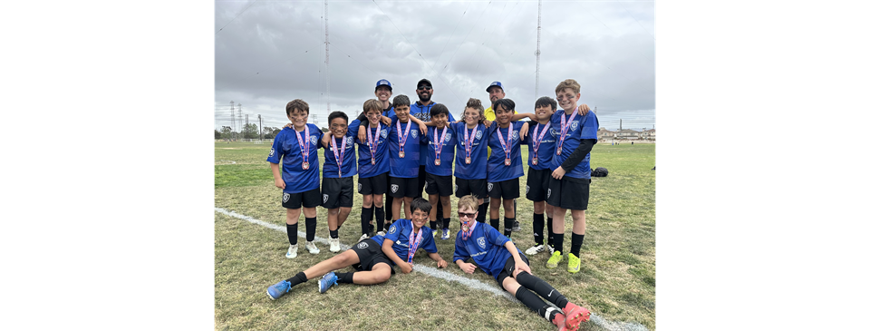 Congrats to our B12 team for 3rd place in Area F Spring League